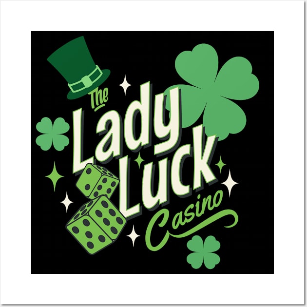 Lady Luck Wall Art by MonkeyLogick